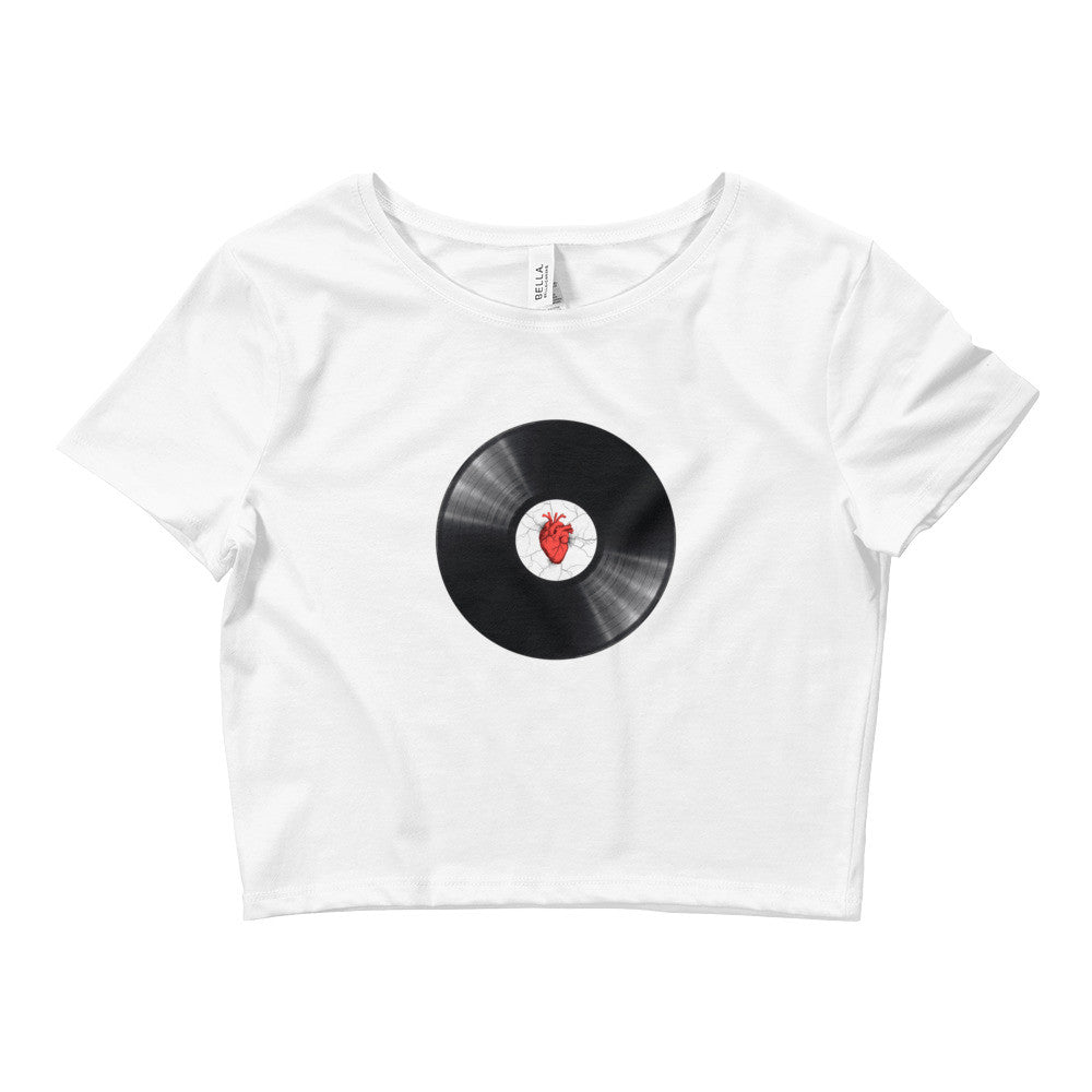 Crop Top At the heart of the vinyl